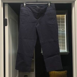 The Limited Navy blue capris